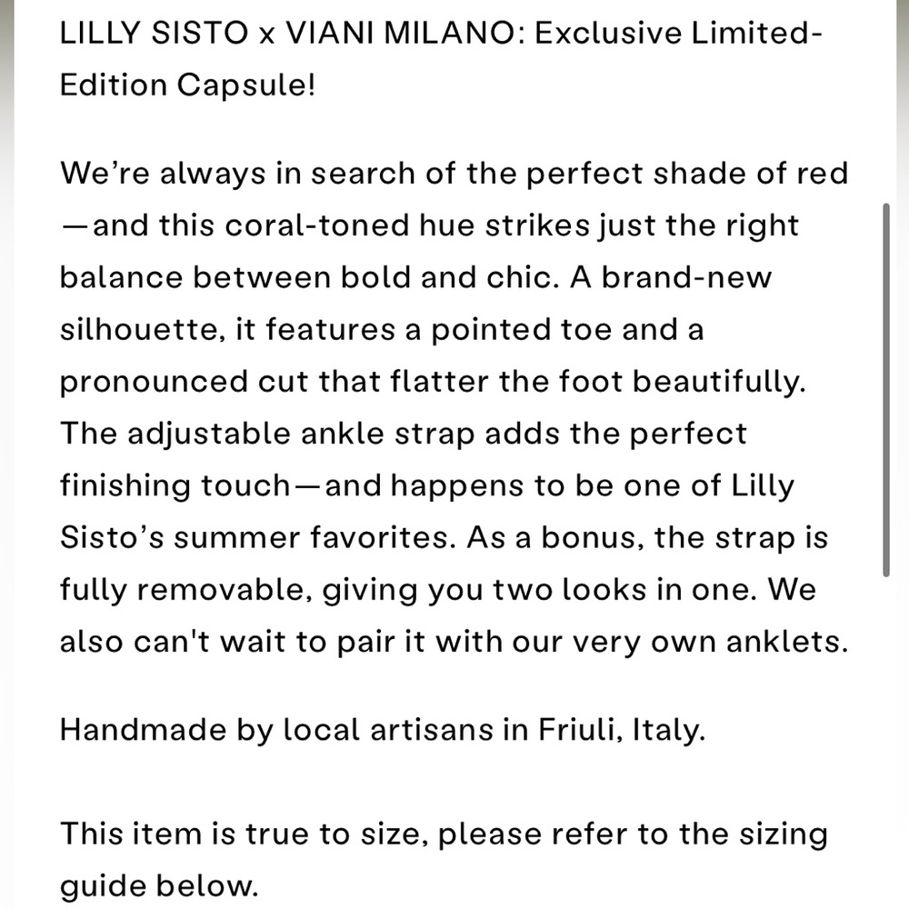 Lilly Sisto x Viani Milano Como Flats - Picture 10 of 10